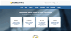 Desktop Screenshot of corewire.com